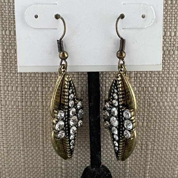 free press Jewelry - Free Press Women Earrings Bronze Tone Fashion Ear Jewelry New